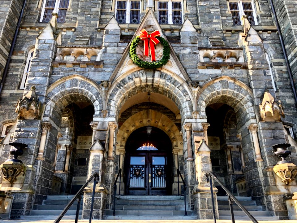 Healy Hall, Georgetown University, Georgetown, Washington,… 