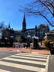 Healy Hall, Georgetown University, Georgetown, Washington,… 