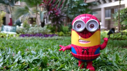 Despicable me peter parker toy photography photo
