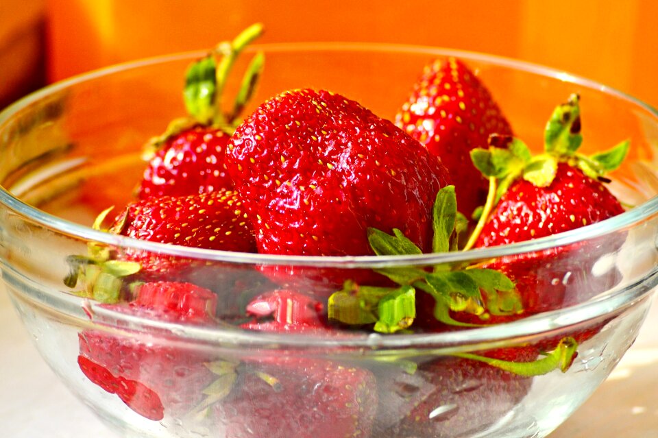Strawberry fruit food