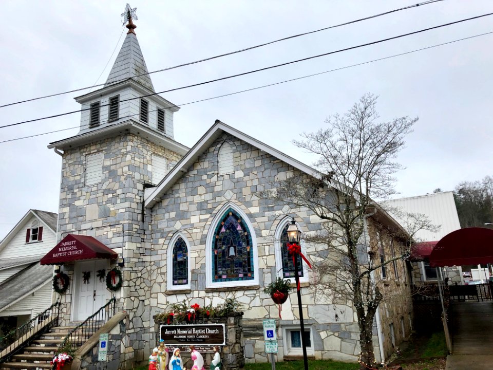 Jarrett Memorial Baptist Church, Dillsboro, NC 