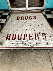 Hooper's Drug Store Sign, Sylva, NC 