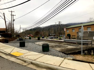 Old Sylva Railroad Depot Site, Sylva, NC 