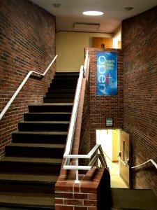 Stairwell, Sylva First United Methodist Church, Sylva, NC 