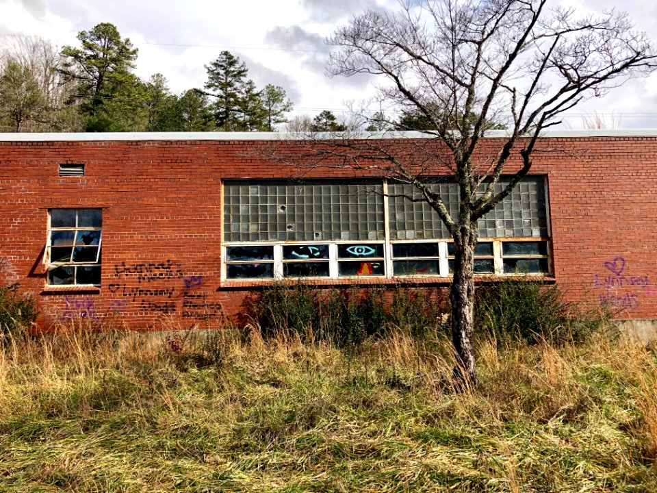 Log Cabin Association Elementary School, Barkers Creek, NC… 