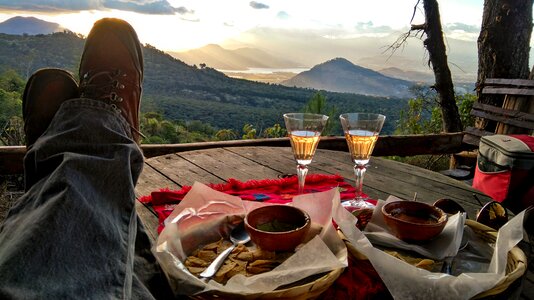 Outdoors celebration romance