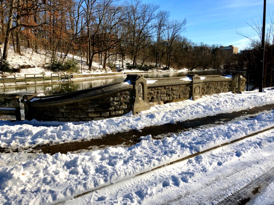 Burnet Woods Lake Bridge, Clifton, Cincinnati, OH 