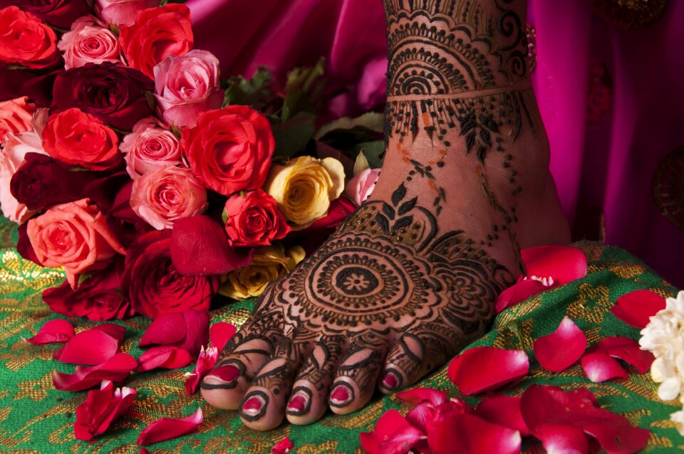 Design indian mehndi