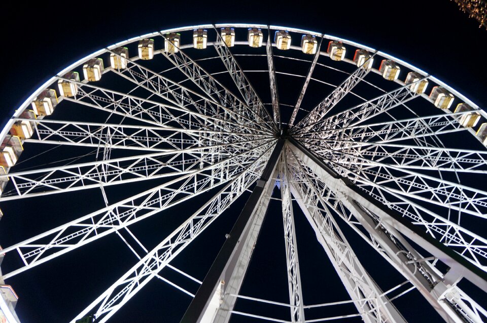 Big amusement ferris