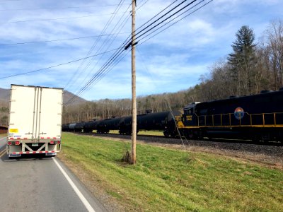 Blue Ridge Southern Railway Train, Beta, NC 