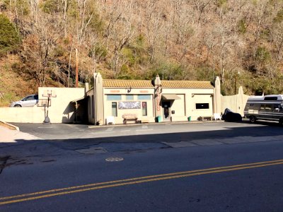 Old Gas Station, Marshall, NC 