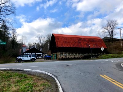 Hay Barn, John C. Campbell Folk School, Brasstown, NC photo
