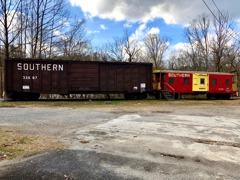 Southern Railroad Cars, Murphy, NC 