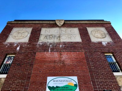 Old Armory, Frog Level, Waynesville, NC 