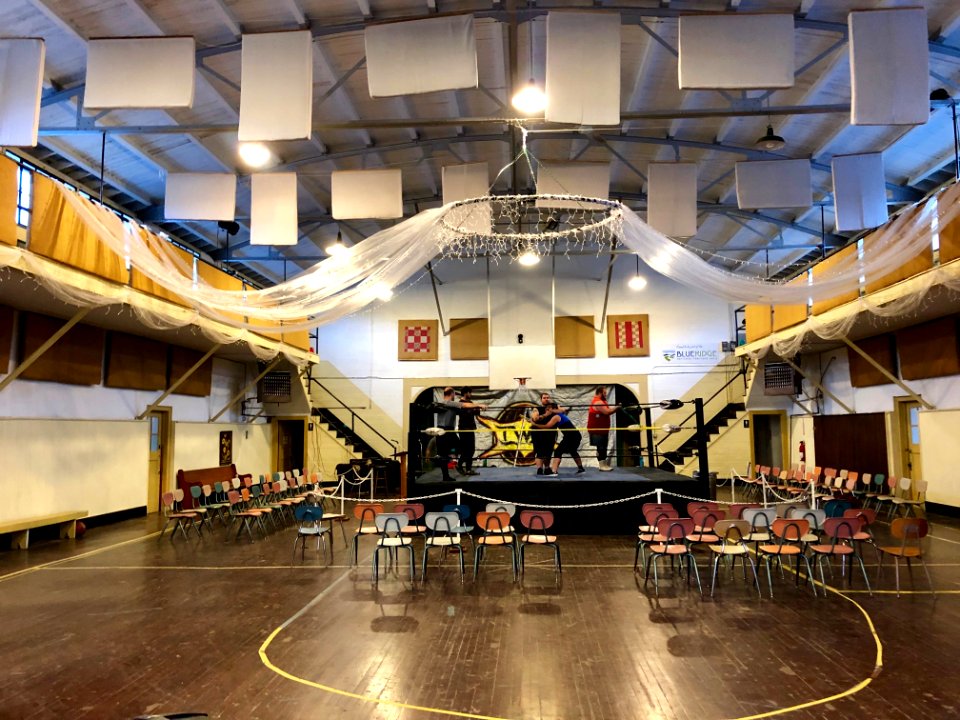 Gymnasium Building, Old Fines Creek School, Fines Creek, N… 