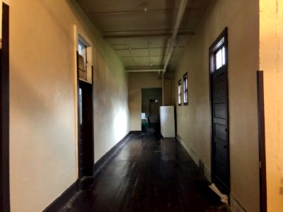 Hallway, Old Fines Creek School, Fines Creek, NC photo