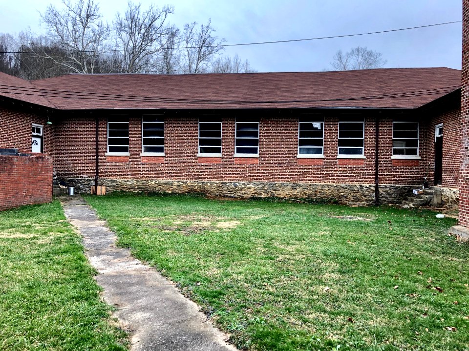 Old Fines Creek School, Fines Creek, NC 