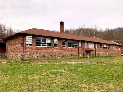 Old Fines Creek School, Fines Creek, NC 