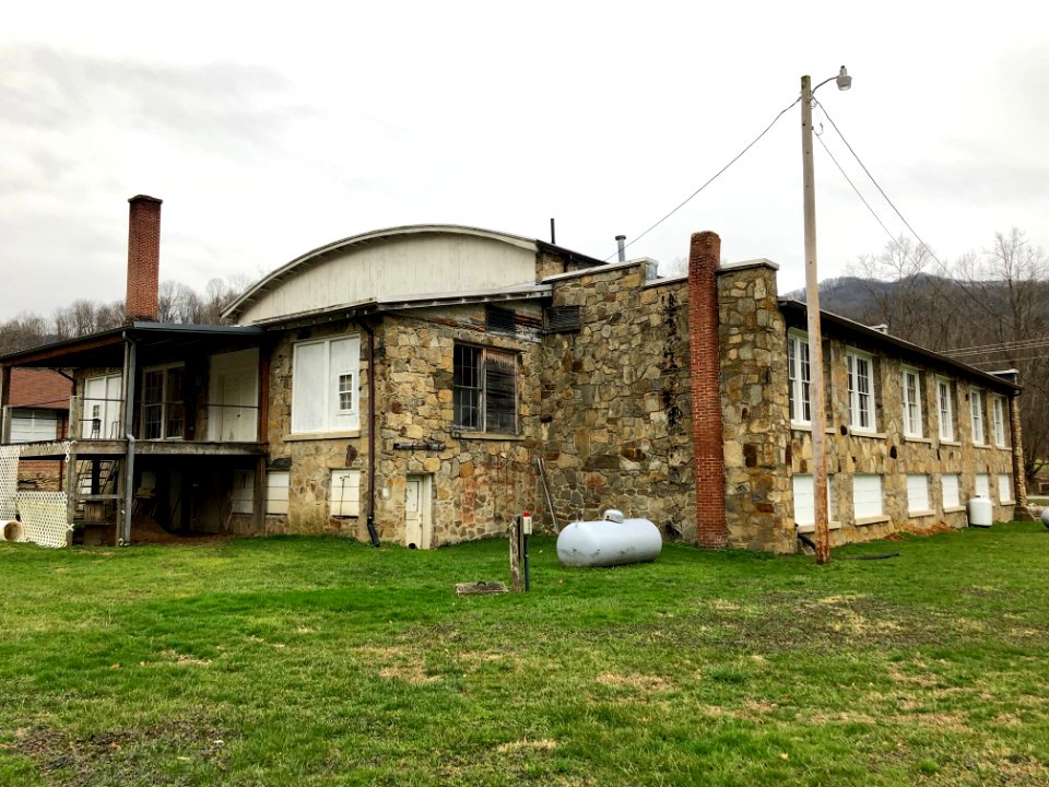 Gymnasium Building, Old Fines Creek School, Fines Creek, N… 