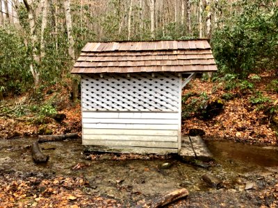 Caldwell Spring House, Cataloochee, NC 
