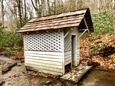 Caldwell Spring House, Cataloochee, NC 