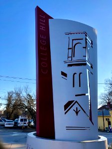 College Hill Signage, College Hill, Cincinnati, OH 