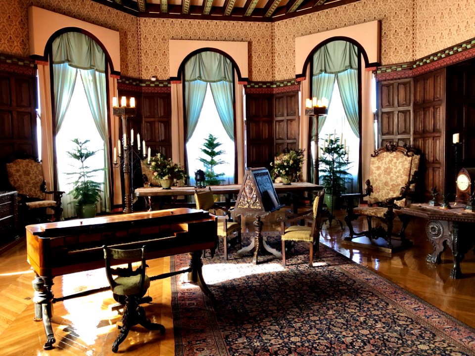 Music Room, Biltmore House, Biltmore Estate, Asheville, NC… 