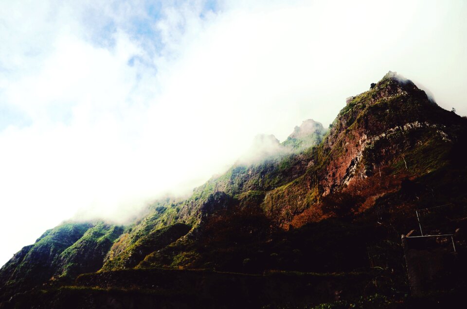 Scenery fog clouds