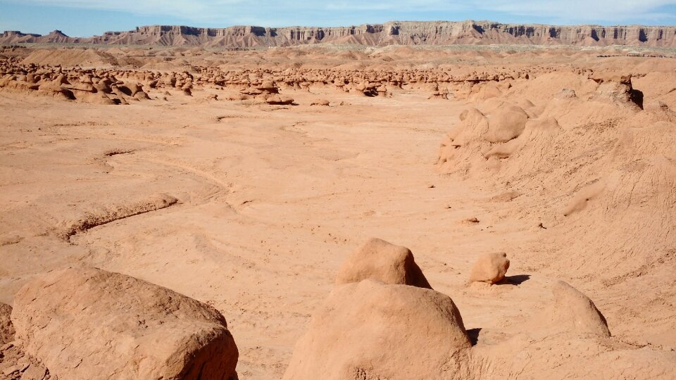 Dry landscape drought photo