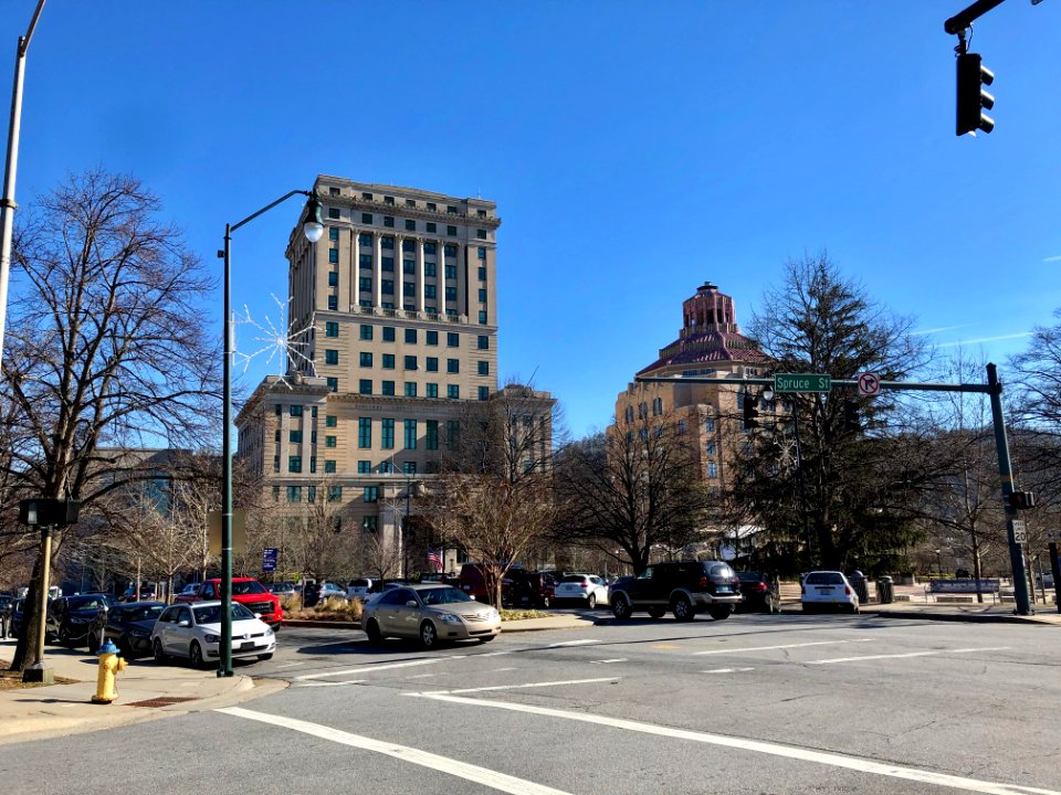 Buncombe County Courthouse and Asheville City Hall, Ashevi… 