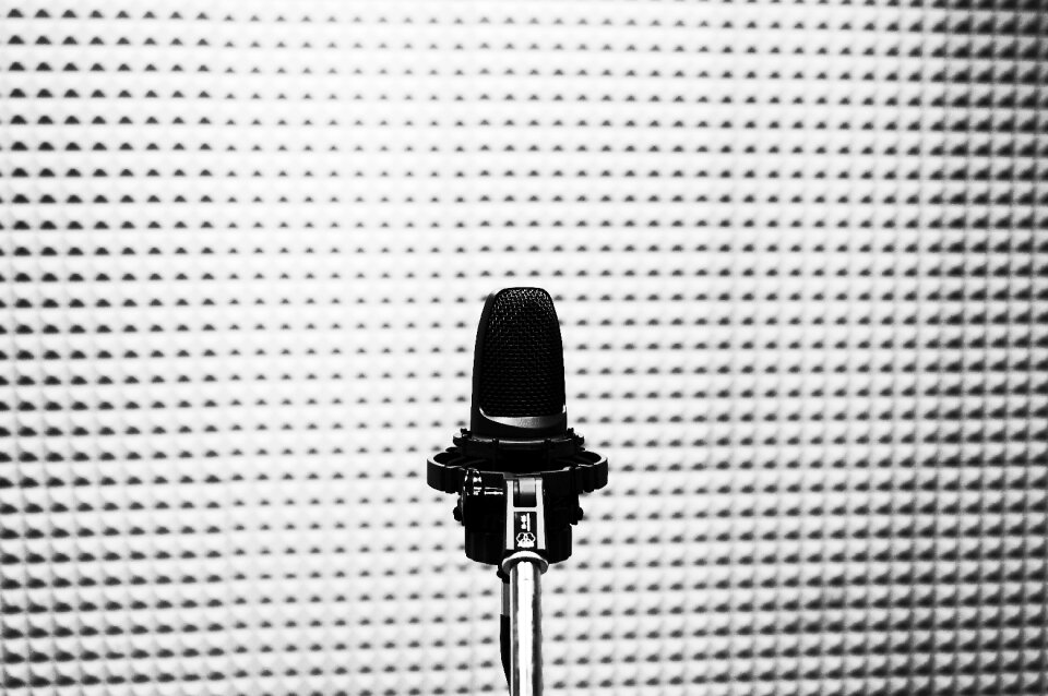 Audio equipment vocal microphone sound recording