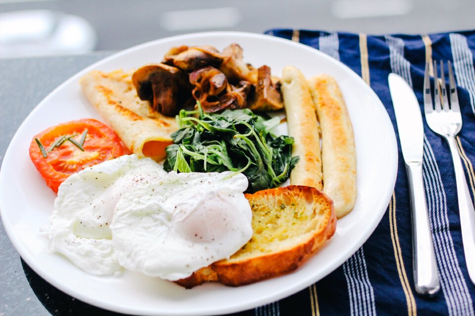 English breakfast delicious meal