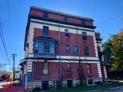The Kinsey Apartment Building, Mount Auburn, Cincinnati, O… 
