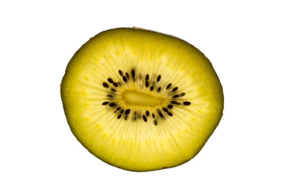 Kiwi green cross section