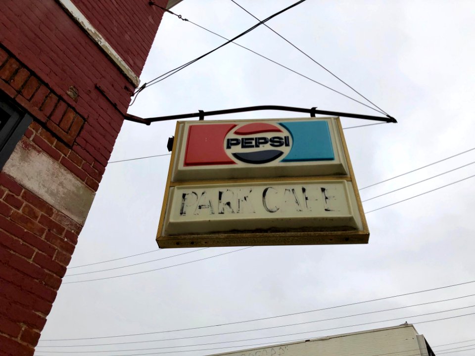 Park Cafe Sign, Northside, Cincinnati, OH 