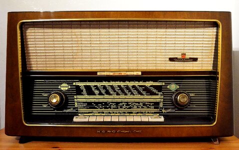 Frequency transistor radio antique
