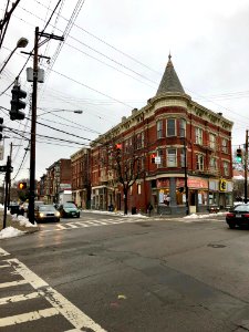 Domhoff Building, Hamilton Avenue and Chase Avenue, Norths… 