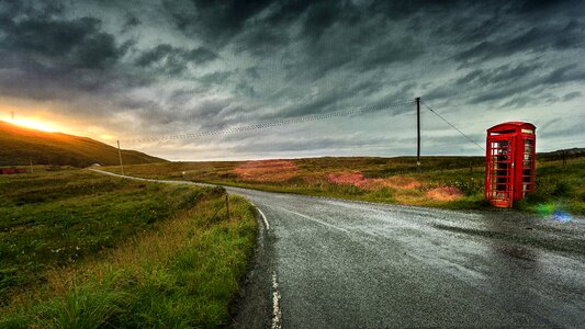 Nature landscape highlands photo