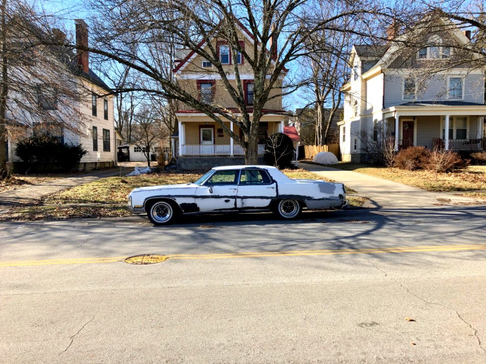 1970s Buick Electra, Lathrop Place, College Hill, Cincinna… 