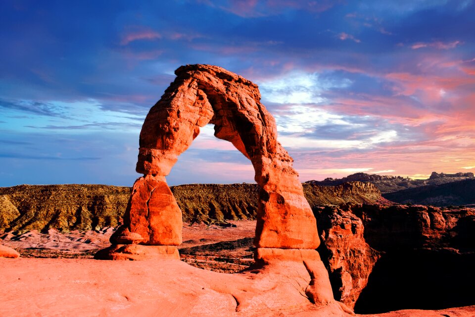 Landscape arizona erosion