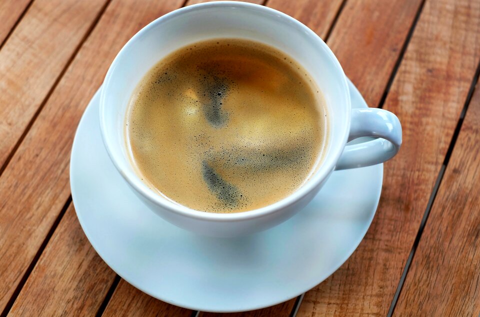 Coffee cup coffee foam aroma