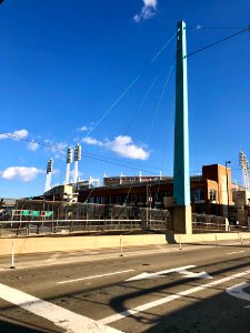 Great American Ballpark from 3rd Street, Cincinnati, OH 