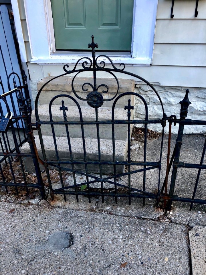 Wrought Iron Gate, St. Paul Place, Mount Adams, Cincinnati… 