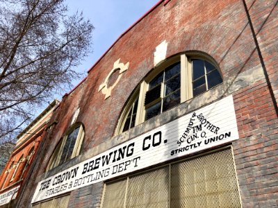 Crown Brewing Company Sign, Over-the-Rhine, Cincinnati, OH… 