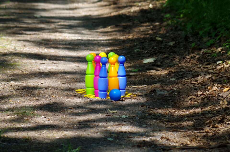 Children out walkway