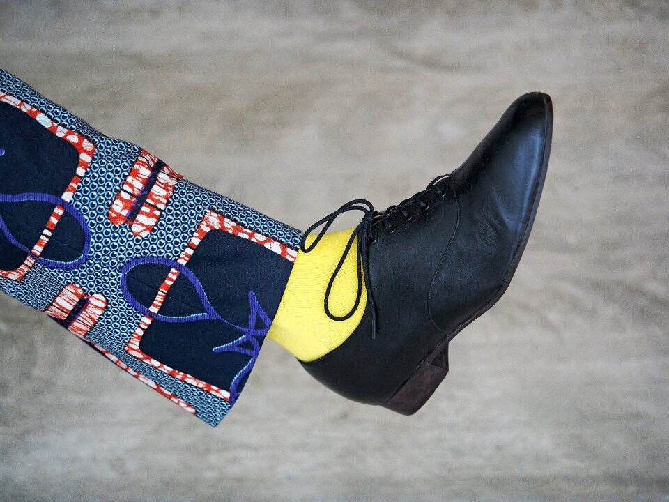 Footstep ankle sock