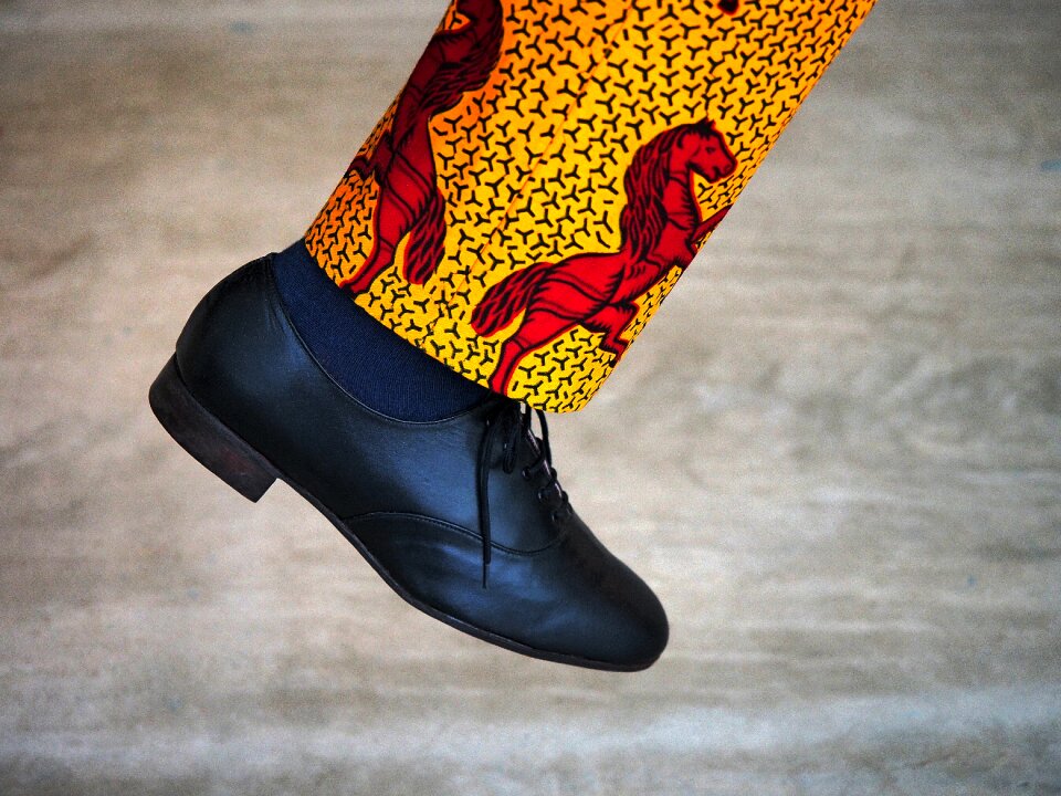 Footstep ankle stride