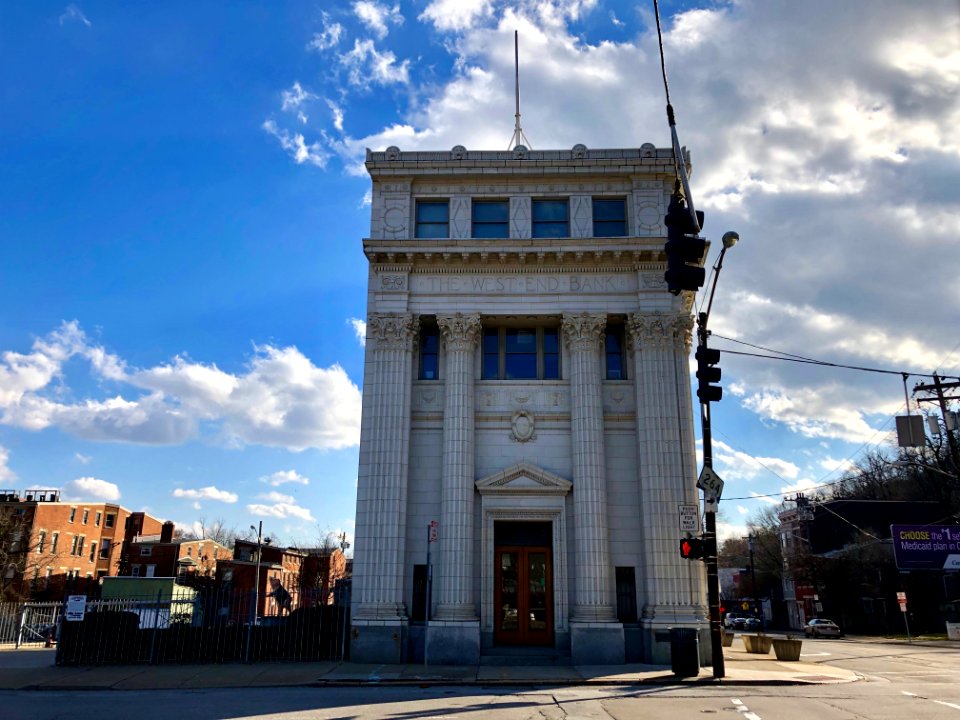 West End Bank Building, Lower Price Hill, Cincinnati, OH 