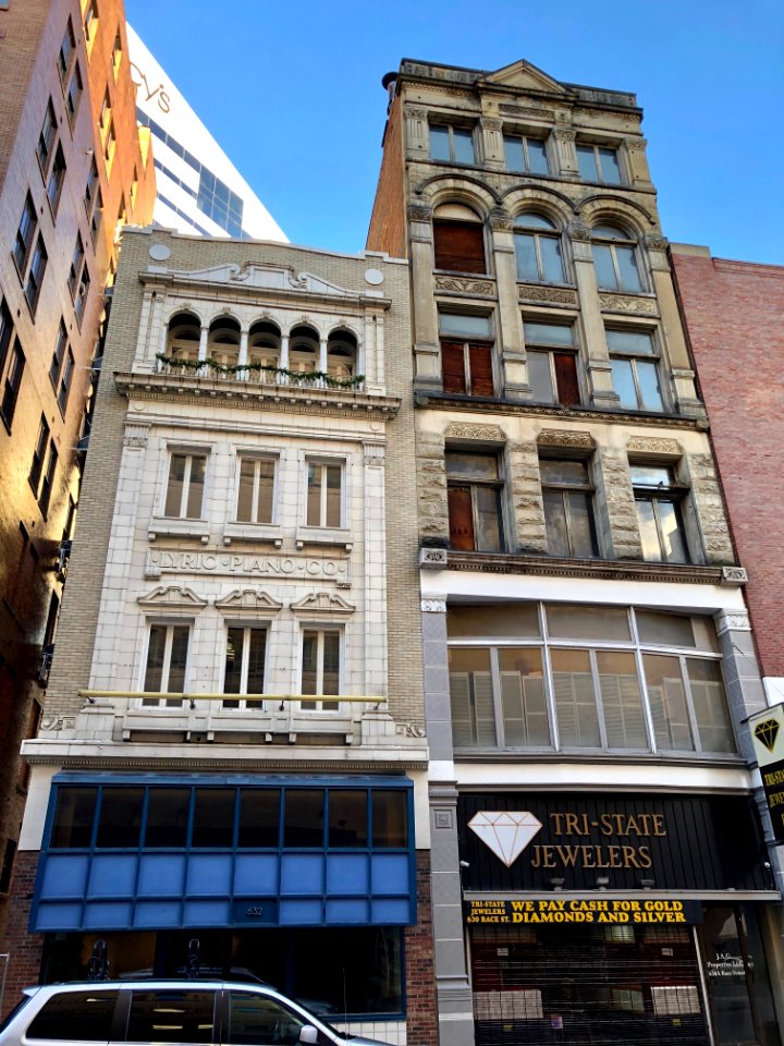 Lyric Piano Building, Race Street, Cincinnati, OH 