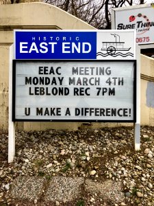 East End Community Sign, East End, Cincinnati, OH 